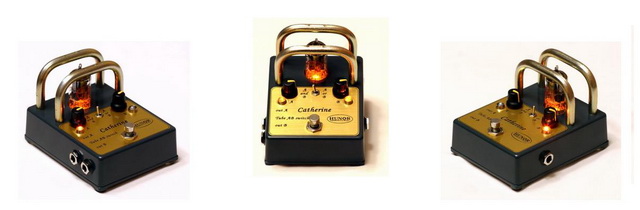 Tube AB switch Catherine - Guitar Pedal - Hunor Tube Pedals